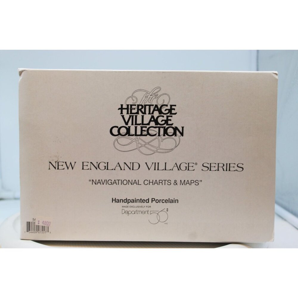 Dept 56 New England Village - Navigational Charts & Mapos